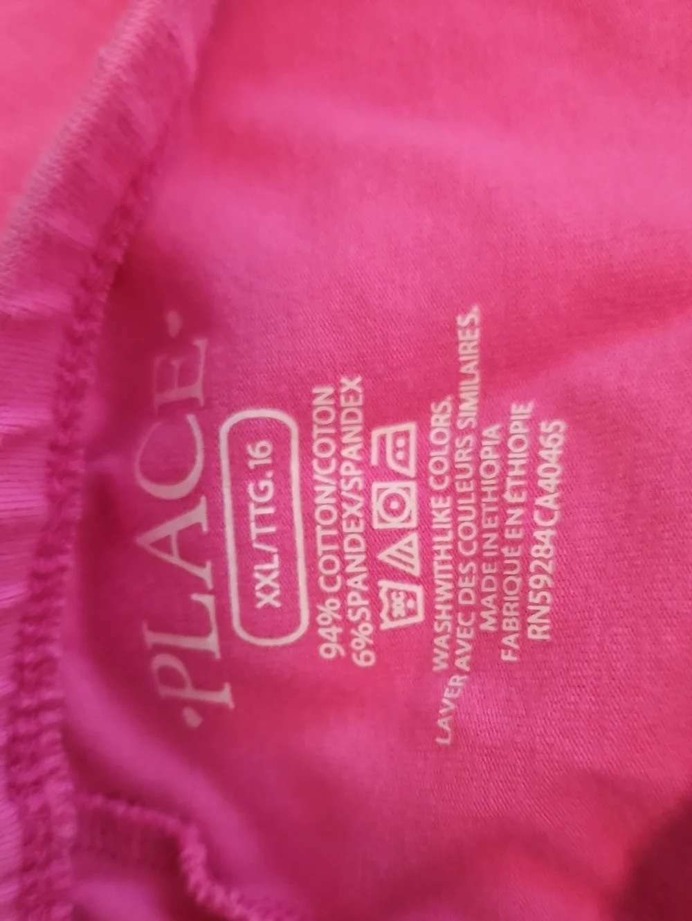 Place SHORTS XXL 16 w Coordinzted Top PINK ladies GREASE movie S Adults Kids 16